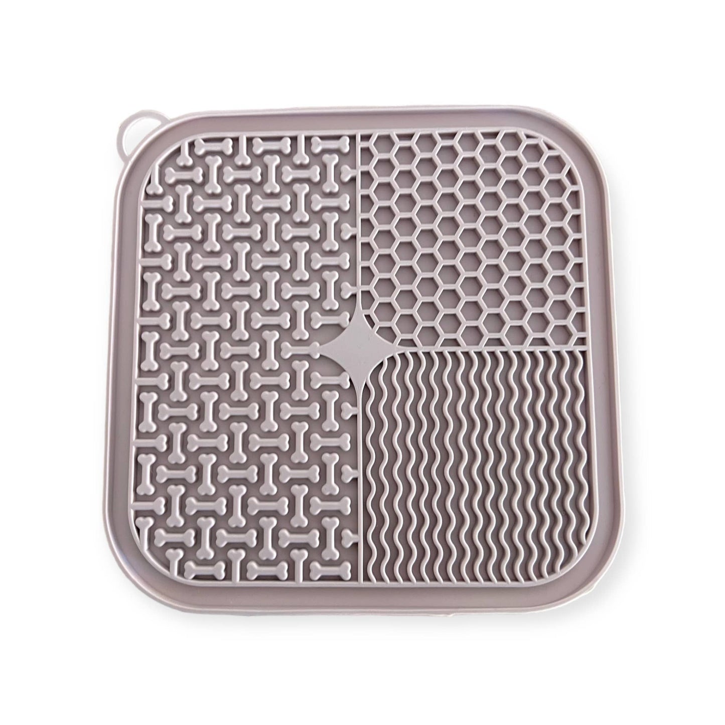 Tapis à lécher | Tapis à lécher pour chiens en rose poudré