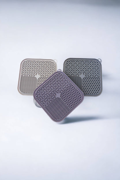 Tapis à lécher | Tapis à lécher pour chiens en rose poudré