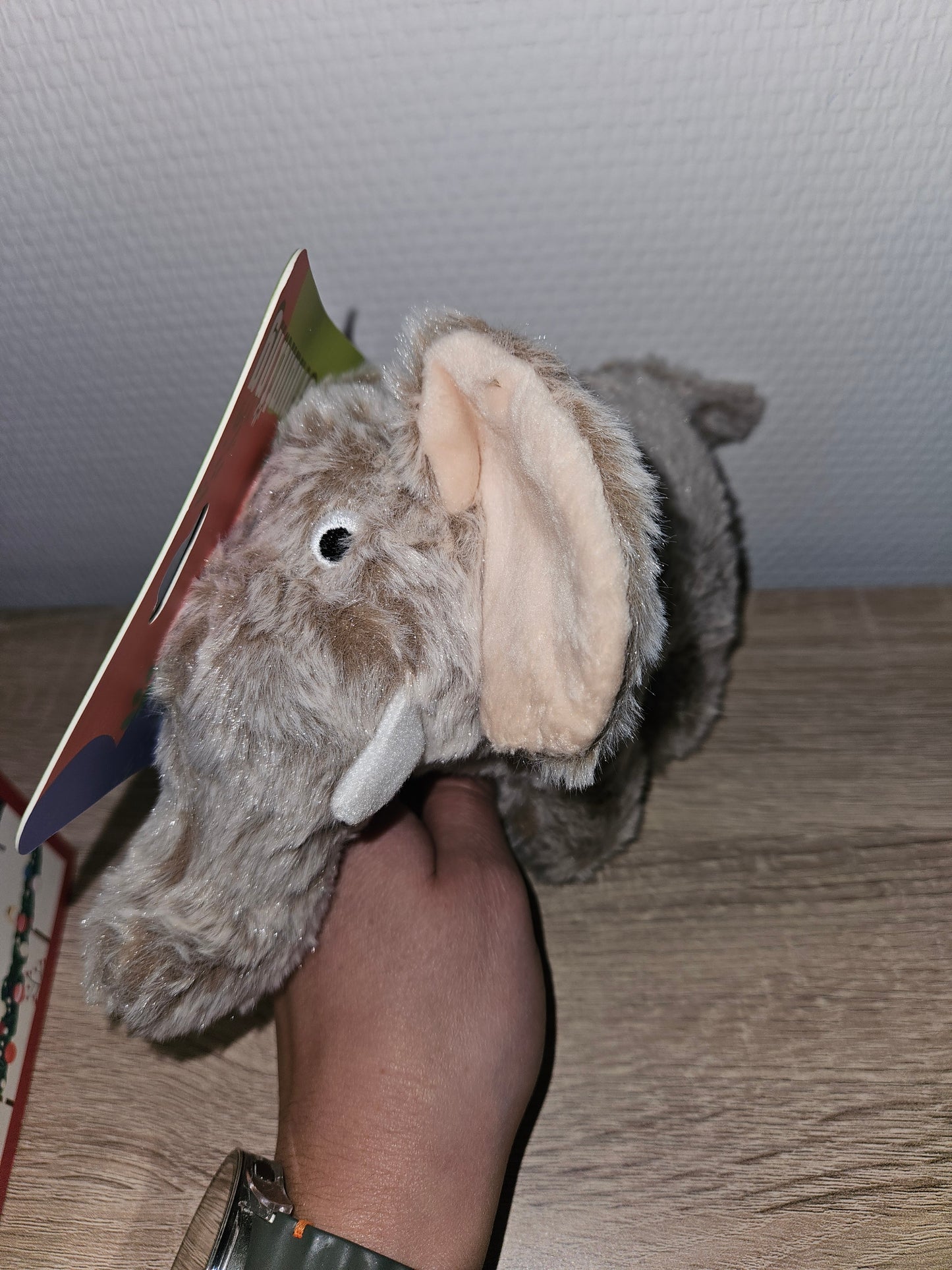 Jouet pour chien éléphant en peluche